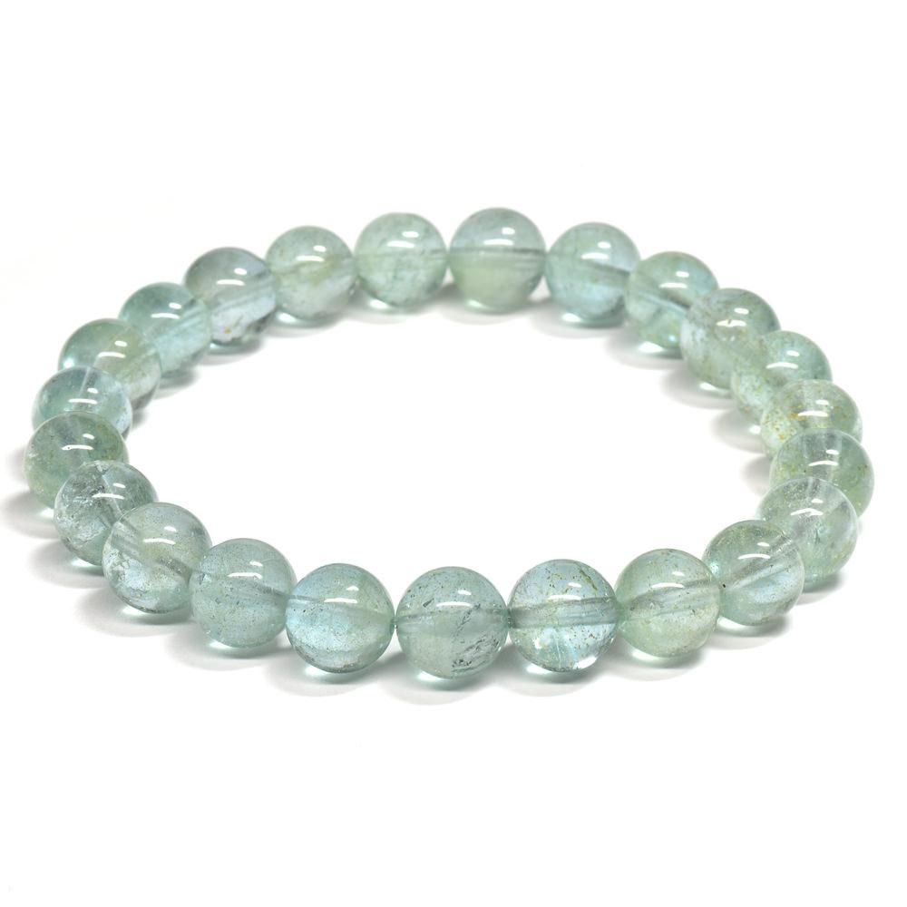 前向きになれ！リチオフィライト！これは珍しく、すんごい！ レア度100% 希少石リチオフィライト 6mm珠ブレスレット sa1695