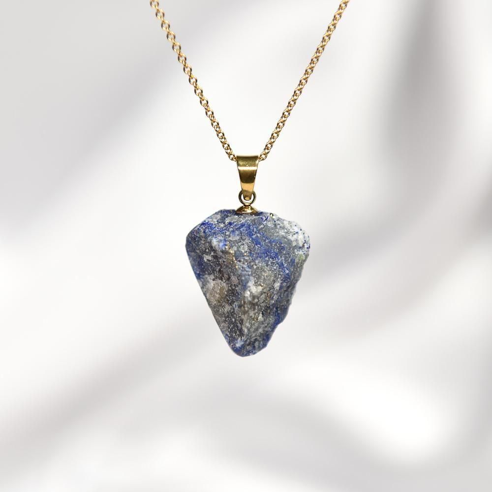 カイヤナイト ペンダントトップ 22x16x4mm #PH537 - プレミアム天然石