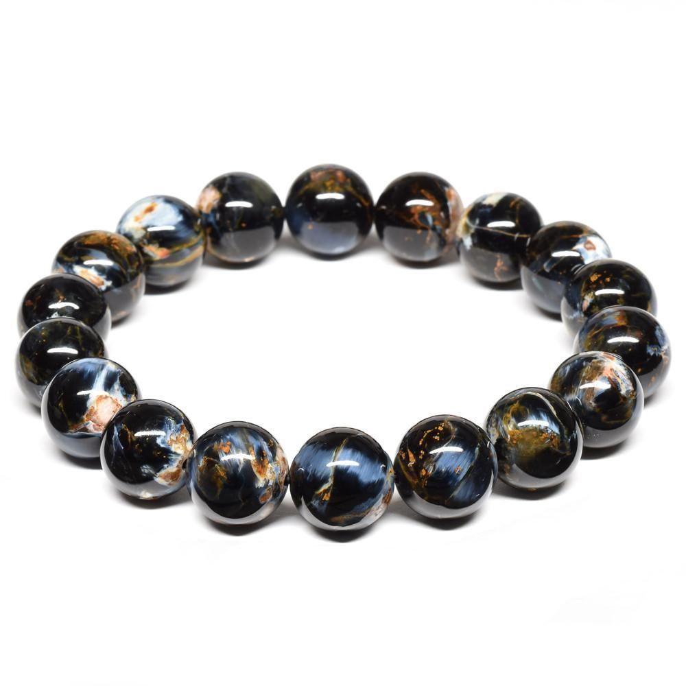 レモンクリソプレーズ ブレスレット 12mm #PD176 - プレミアム天然石