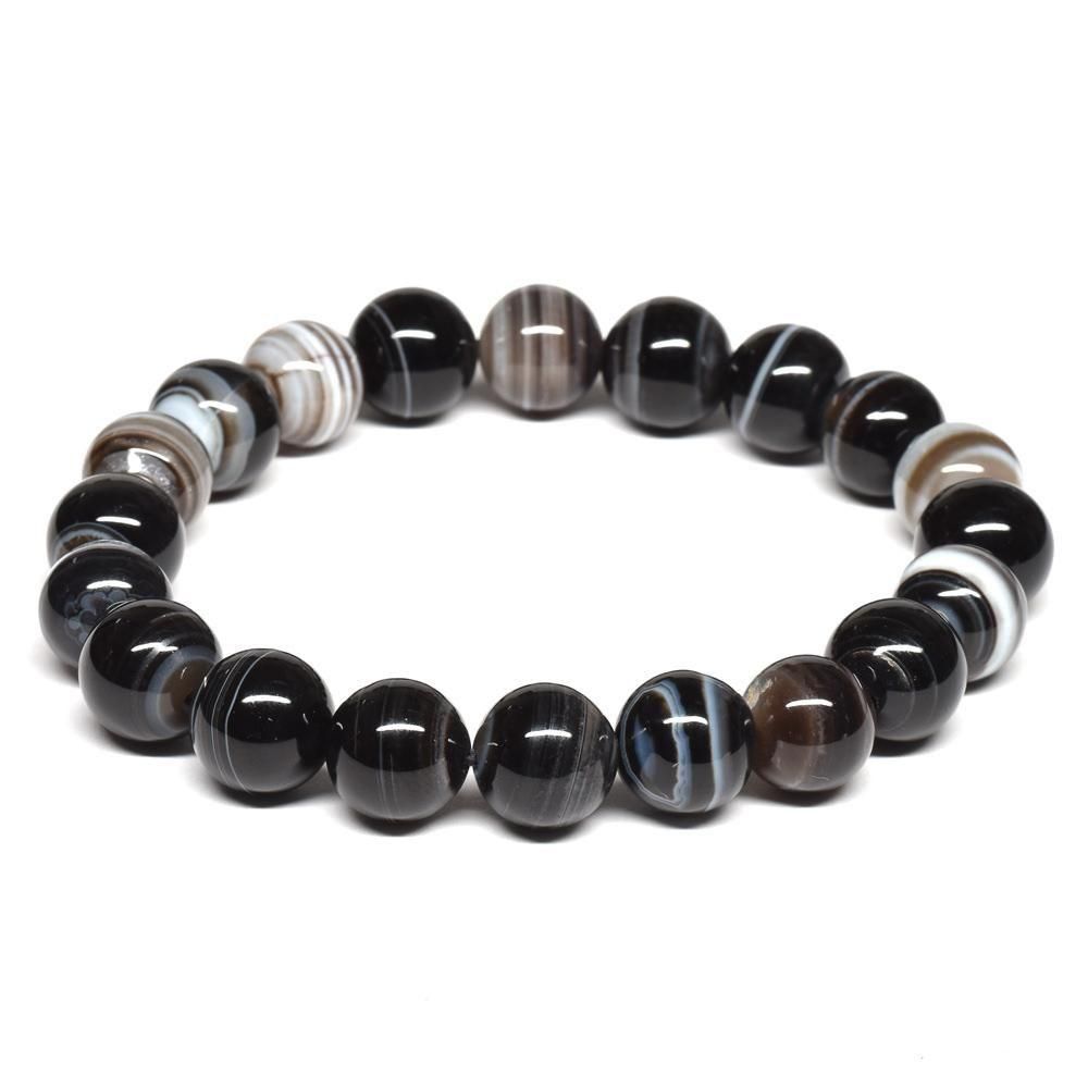 ロードナイト＆辰砂ブレスレット ロードナイト ブレスレット 10mm #MK709 - プレミアム天然石専門店