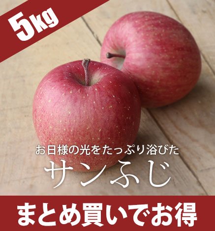 サンふじ 青森りんごを産地直送 通販 Red Apple レッドアップル 赤石農園