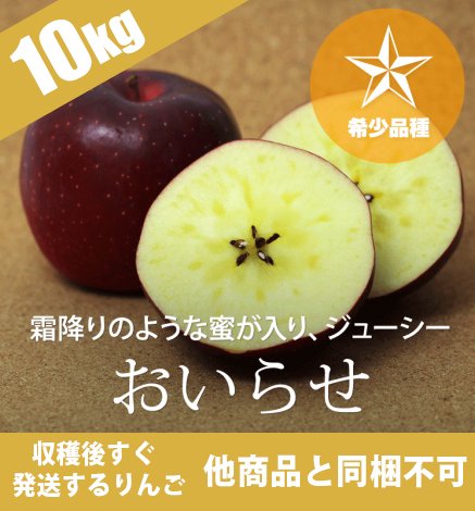 青森りんご おいらせ 奥入瀬 4 5kg 産地直送 通販 Red Apple レッドアップル 赤石農園