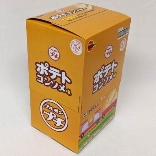 箱売駄菓子】プチポテトコンソメ味（10本入り 単価80円以内） - 駄菓子