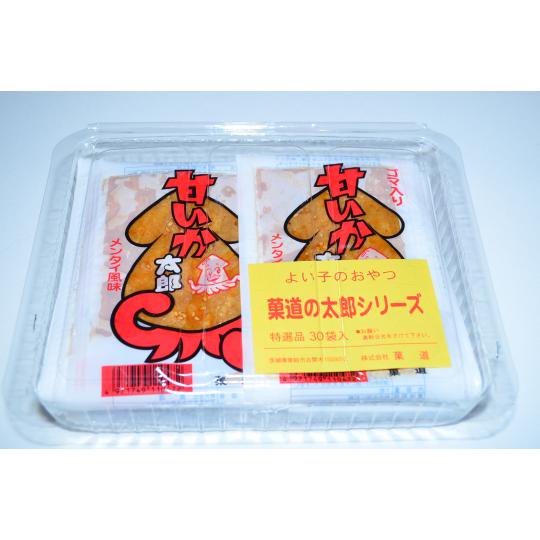 【箱売駄菓子】甘いか太郎メンタイ風味（30袋入り　単価20円以下）