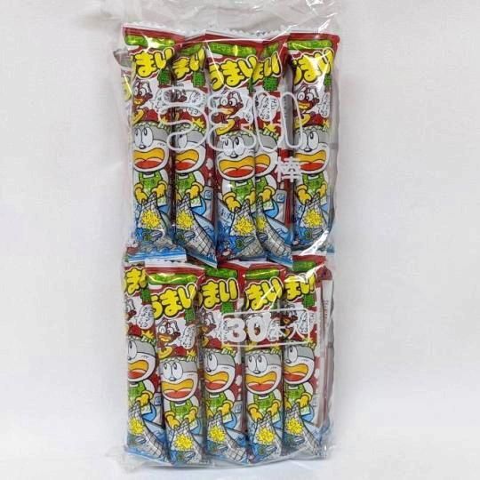 袋売駄菓子 うまい棒エビマヨネーズ味 30本入り 単価10円以下 駄菓子っこ お菓子問屋の駄菓子販売