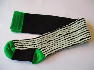 THEE-D LINE TIGHTS (BLACK-IVORY)S-L