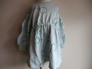BEAR GATHERED SWEAT DRESS(MINT)S-L