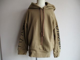 logo hoodie(brown)4-6y〜10-12y