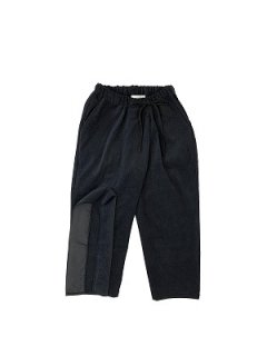 ≪2022AW ご予約受付中≫corduroy long pants(black)8-10y・10-12y
