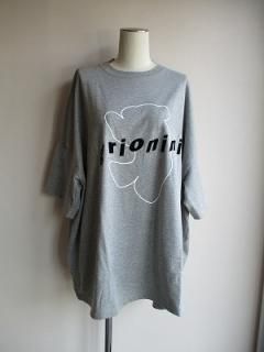Logo big tee(light gray)M