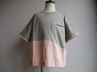 ウィービーTシャツ(GRAYBEIGE/SALMO)90-120