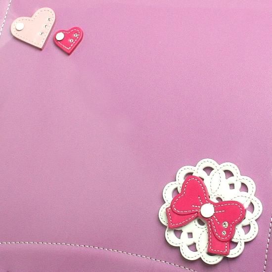 ランドセルカバー レース＆リボン＆ハート - マーティー・レザーライフ