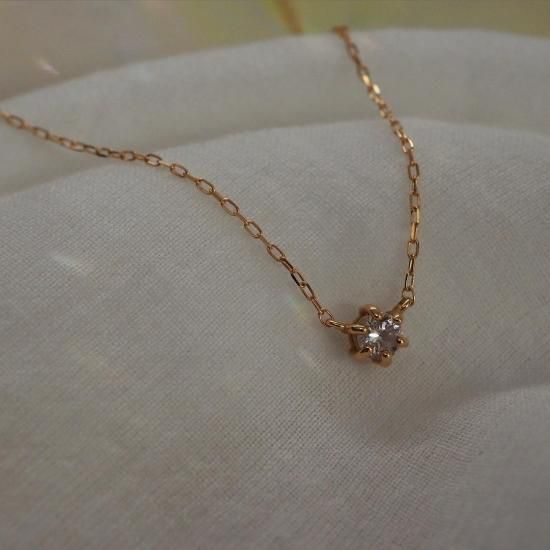 SUN BLUE BIANCA Octagram StarネックレスK18 sunbluebianca アクセサリー サンブルービアンカ