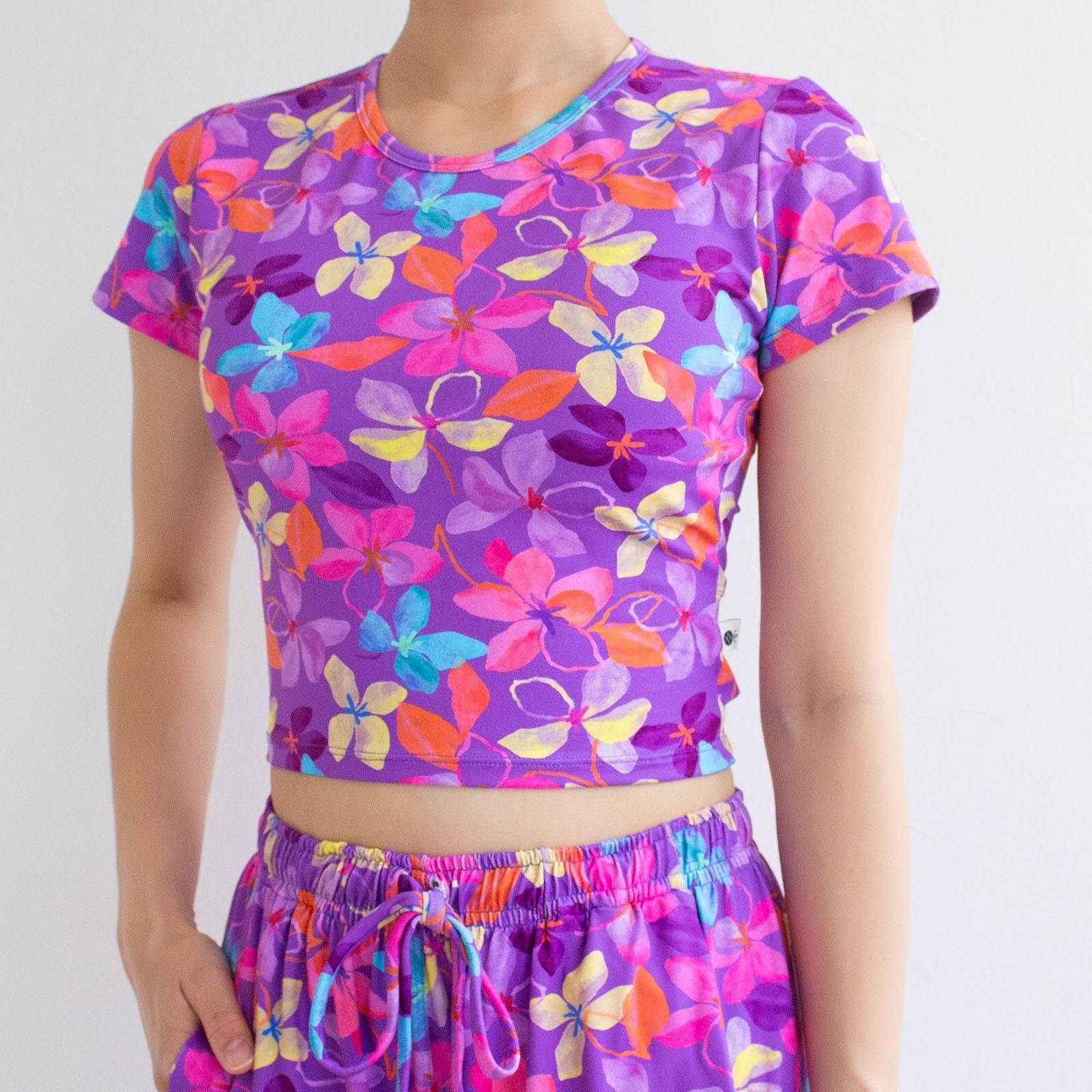 リンダワークス ピンク花柄 ヨガウェア セット リンダワークスの7月新作ヨガウェアはポップでキュート！ | 東京