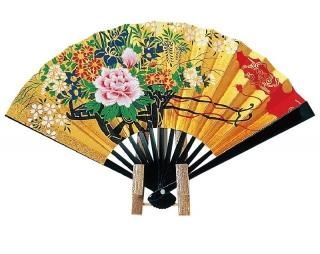 上原さん専用　扇子オーダーステッカー　3枚　ゴールド オーロラ箔（ゴールド）– 扇専門店 万葉