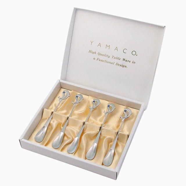 GEM DOLPHIN（ジェム ドルフィン）5pcs コーヒースプーンセット