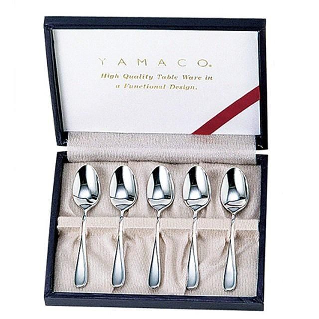 フローラ　5pcs コーヒースプーンセット - 【公式】山崎金属工業 YAMACO(ヤマコ) オンラインショップ