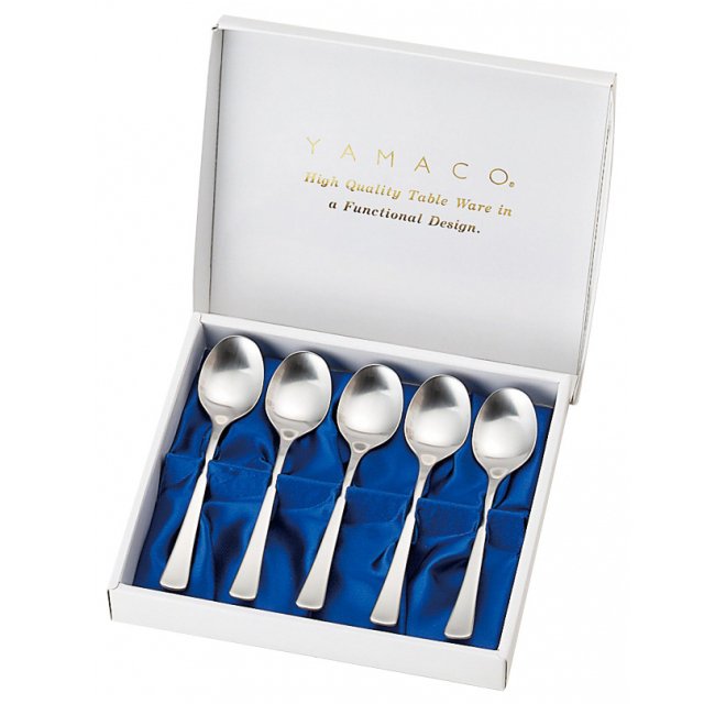 エブリー　5pcs ティースプーンセット - 【公式】山崎金属工業 YAMACO(ヤマコ) オンラインショップ