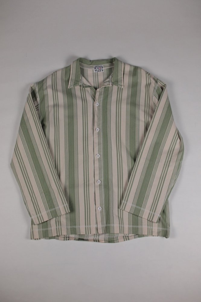 <img class='new_mark_img1' src='https://img.shop-pro.jp/img/new/icons34.gif' style='border:none;display:inline;margin:0px;padding:0px;width:auto;' />TENDER Co./WEAVER'S STOCK L/S SQUARE SHIRT SAGE