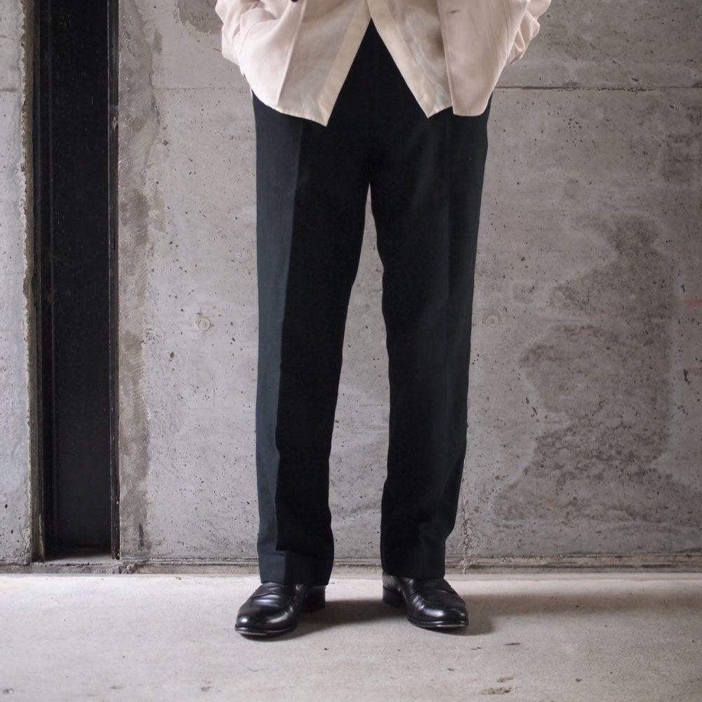 LOUNGE ACT/Cotton Linen 2 Tuck Pants - peau de l'ours（ポー・ド