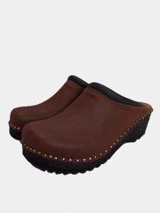 [TROENTORP WOMEN] Swedish Clog - Monet / Nubuck / Brown<img class='new_mark_img2' src='https://img.shop-pro.jp/img/new/icons5.gif' style='border:none;display:inline;margin:0px;padding:0px;width:auto;' />