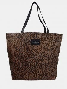 [BAGSINPROGRESS] PACKABLE LARGE TOTE - Soft Ripstop Poly / Leopard B