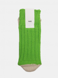 [ts(s)] Unpaired Cotton Rib Sock / Green<img class='new_mark_img2' src='https://img.shop-pro.jp/img/new/icons5.gif' style='border:none;display:inline;margin:0px;padding:0px;width:auto;' />