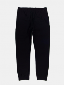 [TOUJOURS  SUNRISE MARKET]  Cuffed Training Pants - High Gauge Stretch Jersey / Black 