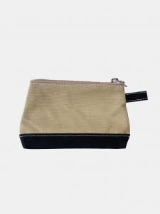 [TEMBEA] TOILETRY BAG SMALL / BEIGE/BLACK