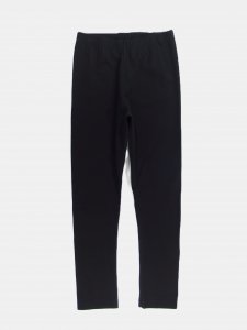 [TOUJOURS] Skinny Pants - Garment Dye California Cotton Loopwheel Jersey / Black