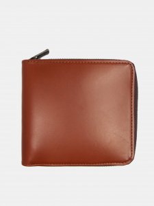 [NEEDLES] Single Wallet - Steer Leather / Brown