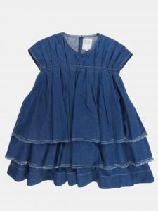 [RHODOLIRION] Frill Top - Denim / Indigo<img class='new_mark_img2' src='https://img.shop-pro.jp/img/new/icons24.gif' style='border:none;display:inline;margin:0px;padding:0px;width:auto;' />