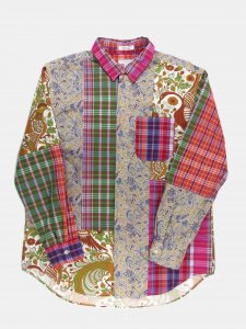 [ENGINEERED GARMENTS] Combo Short Collar Shirt - Cotton BC / Multi Color<img class='new_mark_img2' src='https://img.shop-pro.jp/img/new/icons24.gif' style='border:none;display:inline;margin:0px;padding:0px;width:auto;' />