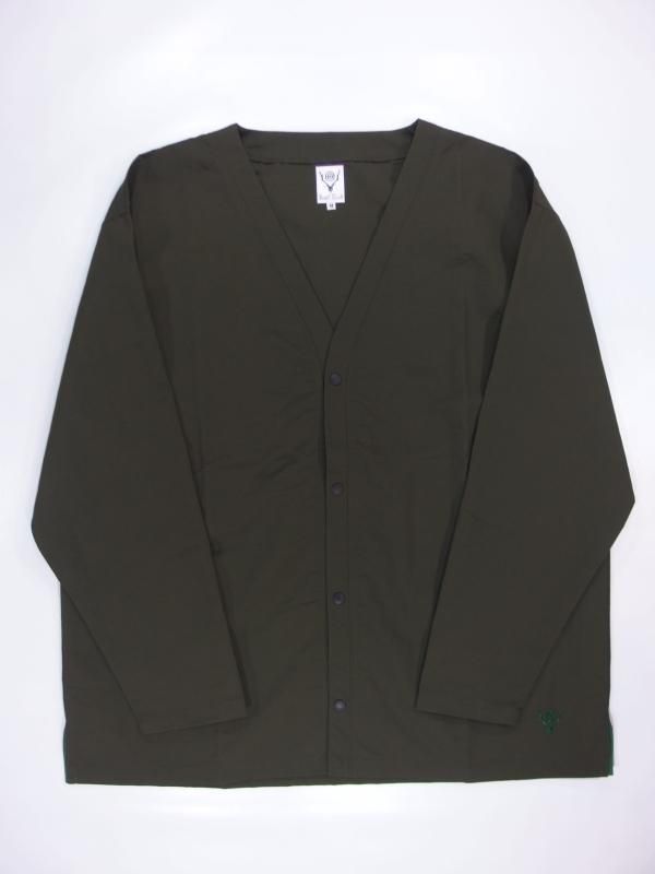 South2west8 v neck cardigan Tasser Nylon - カーディガン