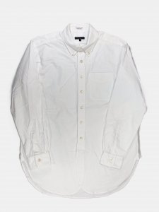 [ENGINEERED GARMENTS] 19 Century BD Shirt - Cotton Oxford / White