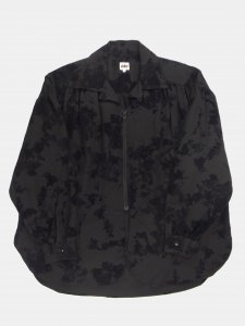 [AIE] Painter Z Shirt - Poly Serge / Flocky Printed / Black