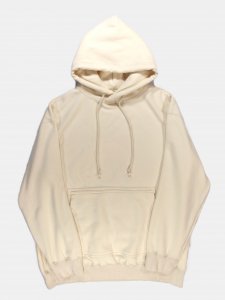 [ts(s)] Hooded Sweat Shirt - Extra Brushed Back Stretch Jersey / Natural