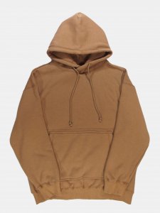 [ts(s)] Hooded Sweat Shirt - Extra Brushed Back Stretch Jersey / Khaki