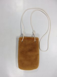 [TEMBEA] PHONE CASE - ECO FUR / CAMEL