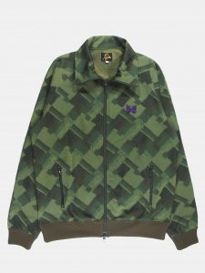 [NEEDLES] Track Jacket - Poly Jq.  / Olive