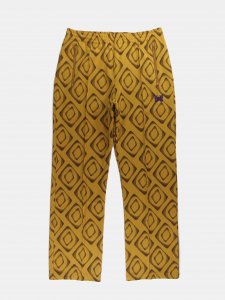 [NEEDLES] Track Pant - Poly Jq.  / Mustard