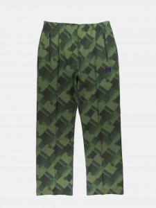 [NEEDLES] Track Pant - Poly Jq. / Olive