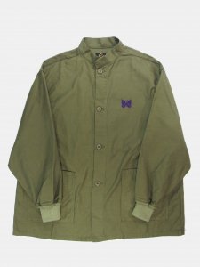 [NEEDLES] S.C. Army Shirt - Back Sateen / Olive