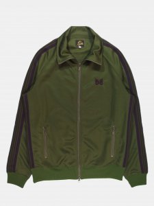 [NEEDLES] Track Jacket - Poly Smooth / Olive