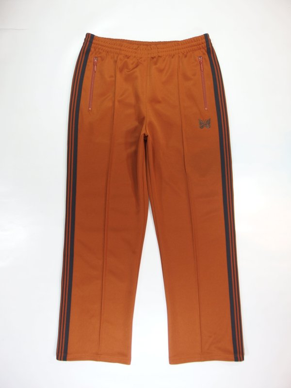 [NEEDLES] Track Pant - Poly Smooth / Rust