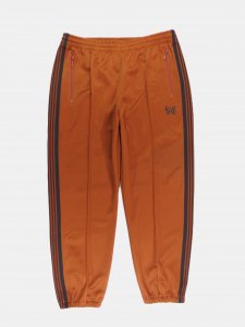 [NEEDLES] Zipped Track Pant - Poly Smooth  / Rust