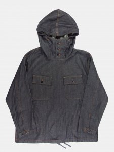 [ENGINEERED GARMENTS  SUNRISE MARKET]  Cagoule Shirt - 11oz Cone Denim / Indigo