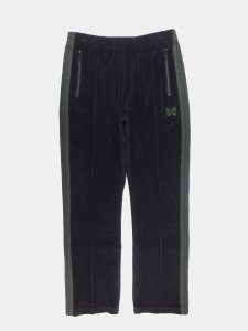 [NEEDLES] Narrow Track Pant - C/Pe Velour / Black<img class='new_mark_img2' src='https://img.shop-pro.jp/img/new/icons5.gif' style='border:none;display:inline;margin:0px;padding:0px;width:auto;' />