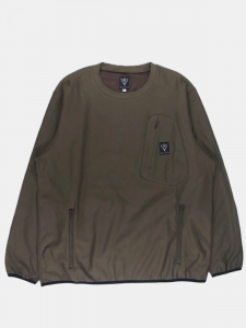 [SOUTH2 WEST8] Crew Neck Scouting Shirt - N/PE/PU Tricot Jersey / Olive<img class='new_mark_img2' src='https://img.shop-pro.jp/img/new/icons5.gif' style='border:none;display:inline;margin:0px;padding:0px;width:auto;' />