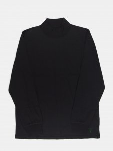 [SOUTH2 WEST8] L/S Mock Neck Tee - Cordura Jersey / Black<img class='new_mark_img2' src='https://img.shop-pro.jp/img/new/icons5.gif' style='border:none;display:inline;margin:0px;padding:0px;width:auto;' />